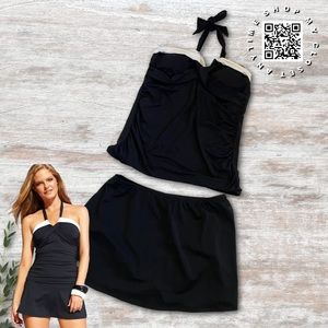 Anne Cole -Tankini Top / Ulla Popken Bottom